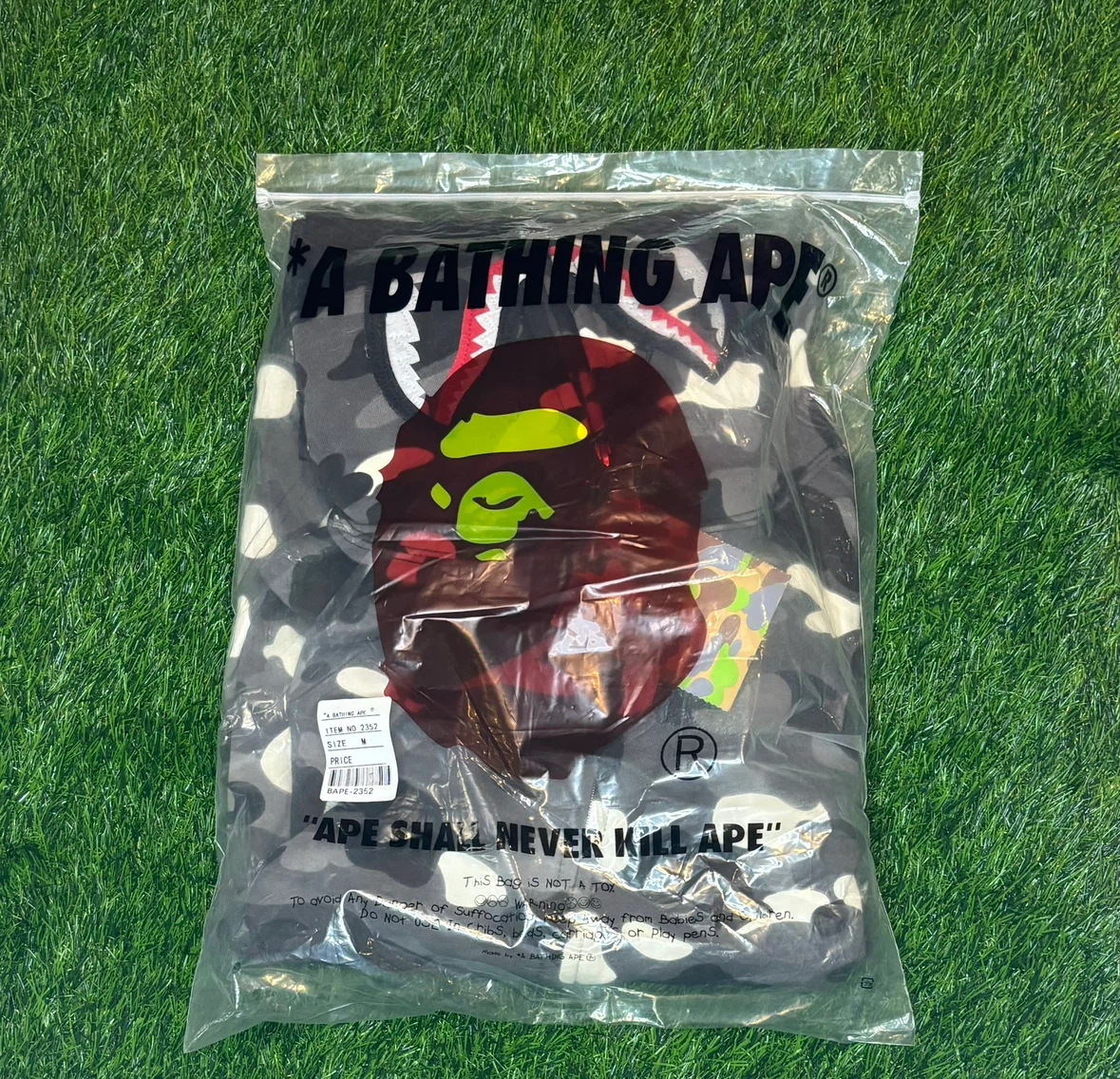 Black/White Bape Hoodie