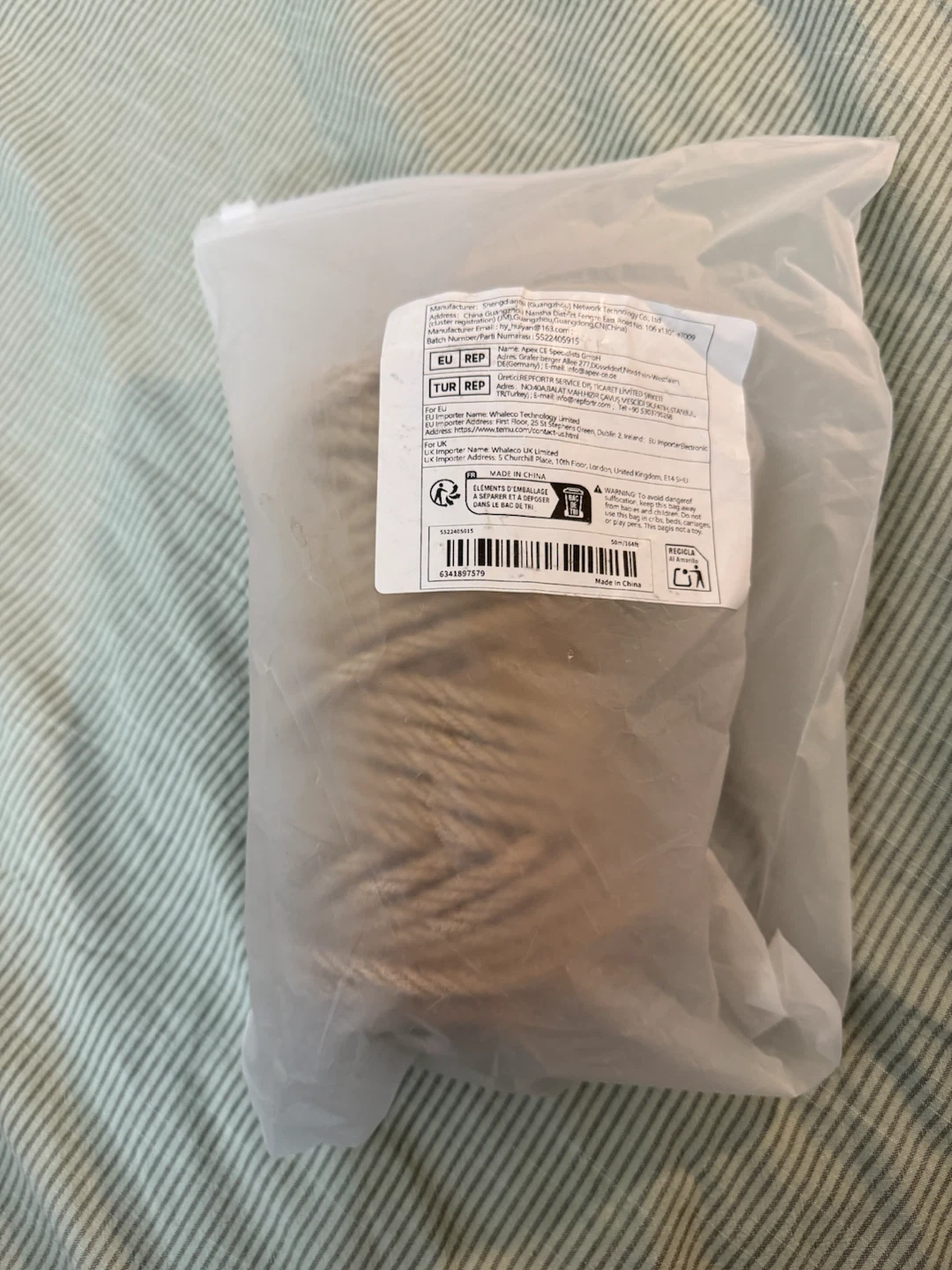 Cat scratching rope (brand new) - photo 5