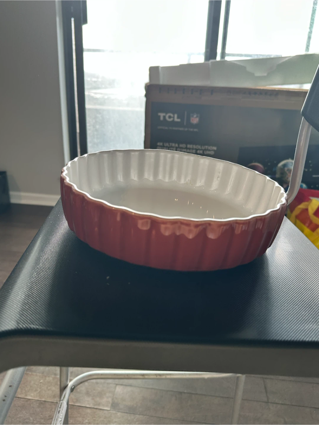 IKEA Ceramic Fluted Baking Dish