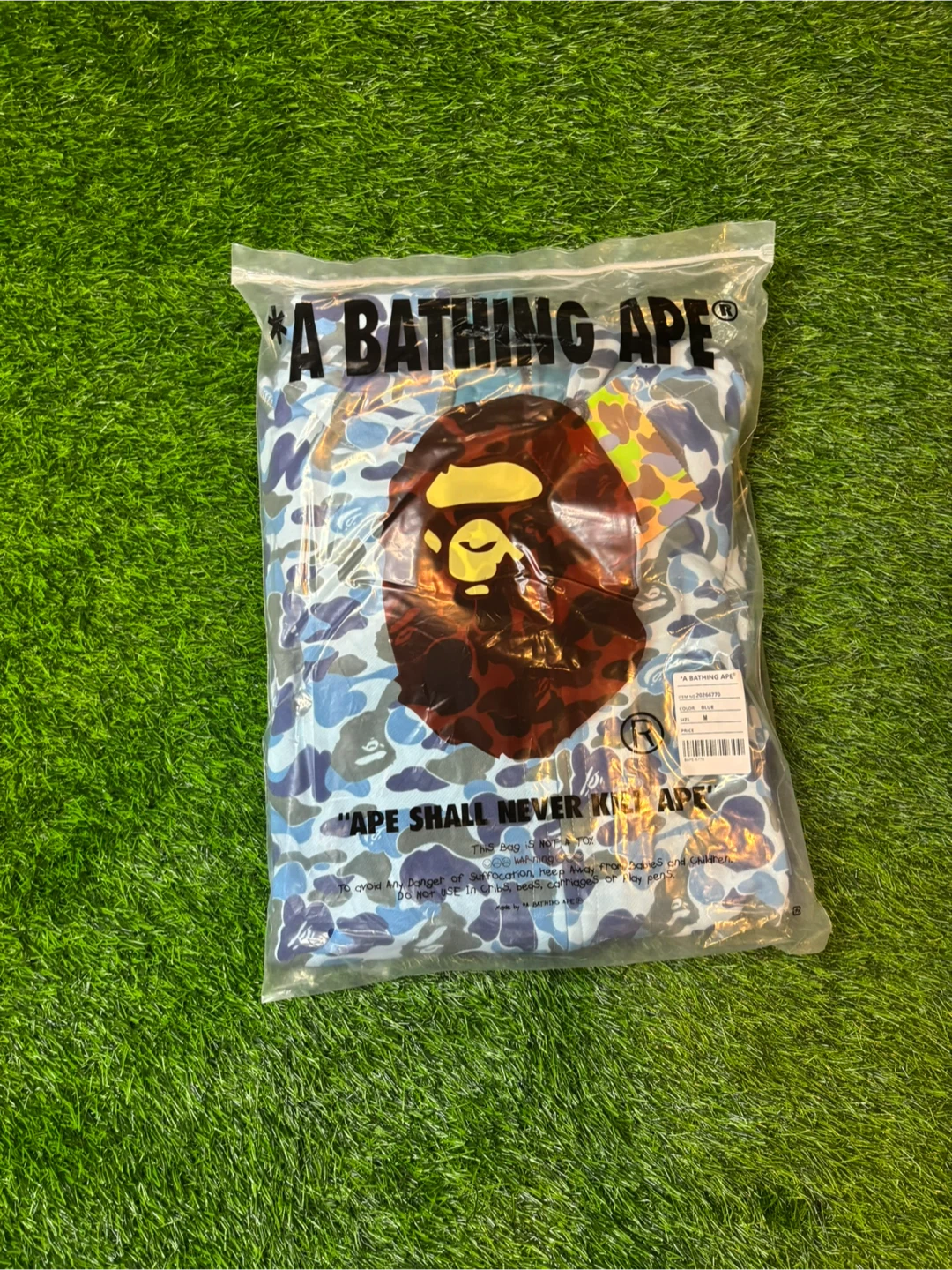 Blue Bape Hoodie