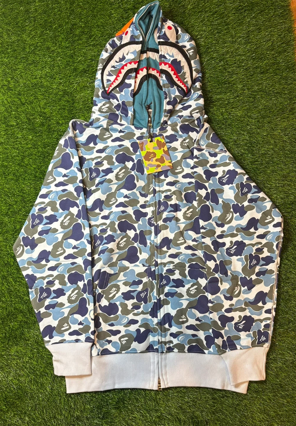 Blue Bape Hoodie - photo 2
