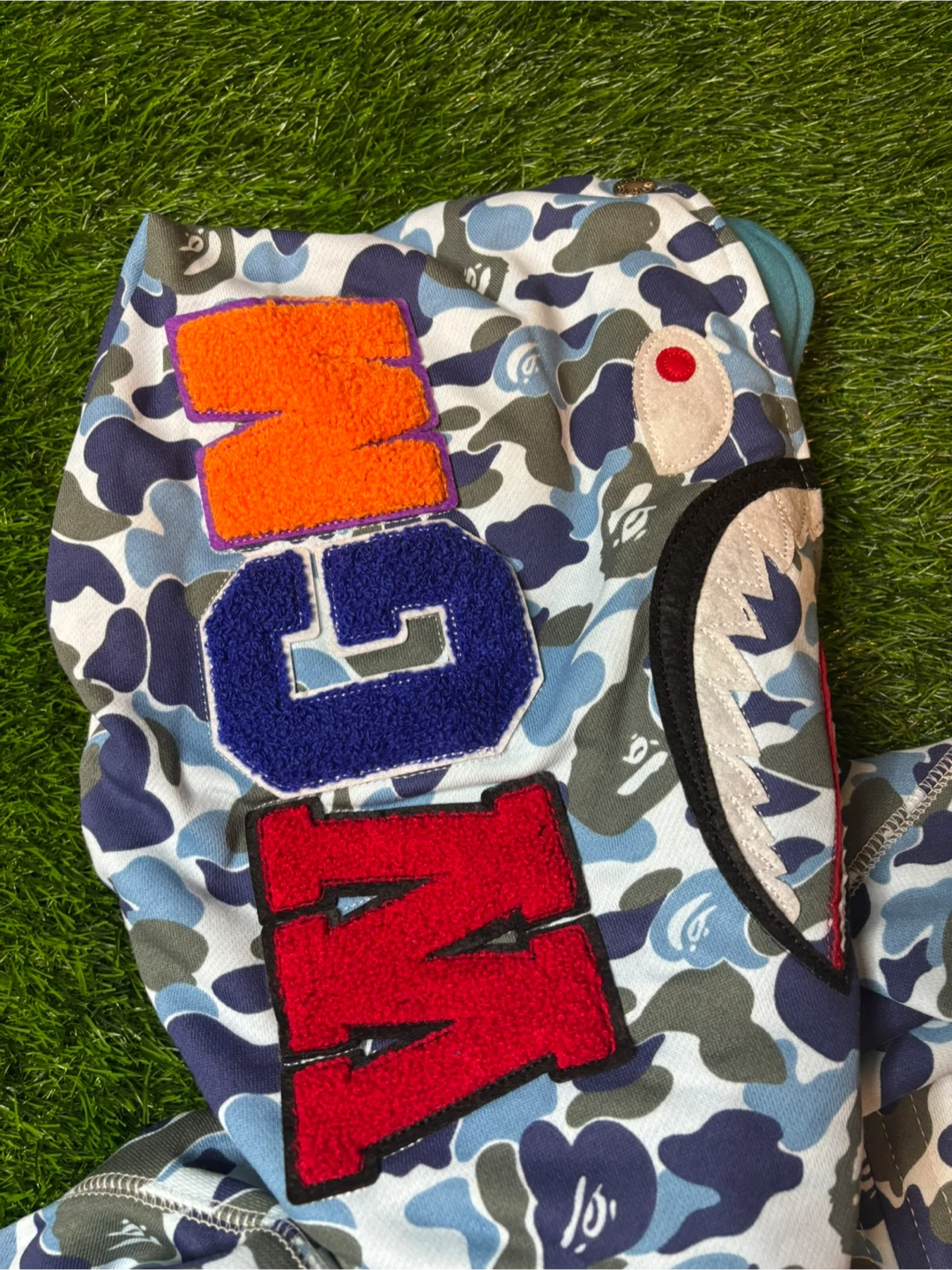 Blue Bape Hoodie - photo 5