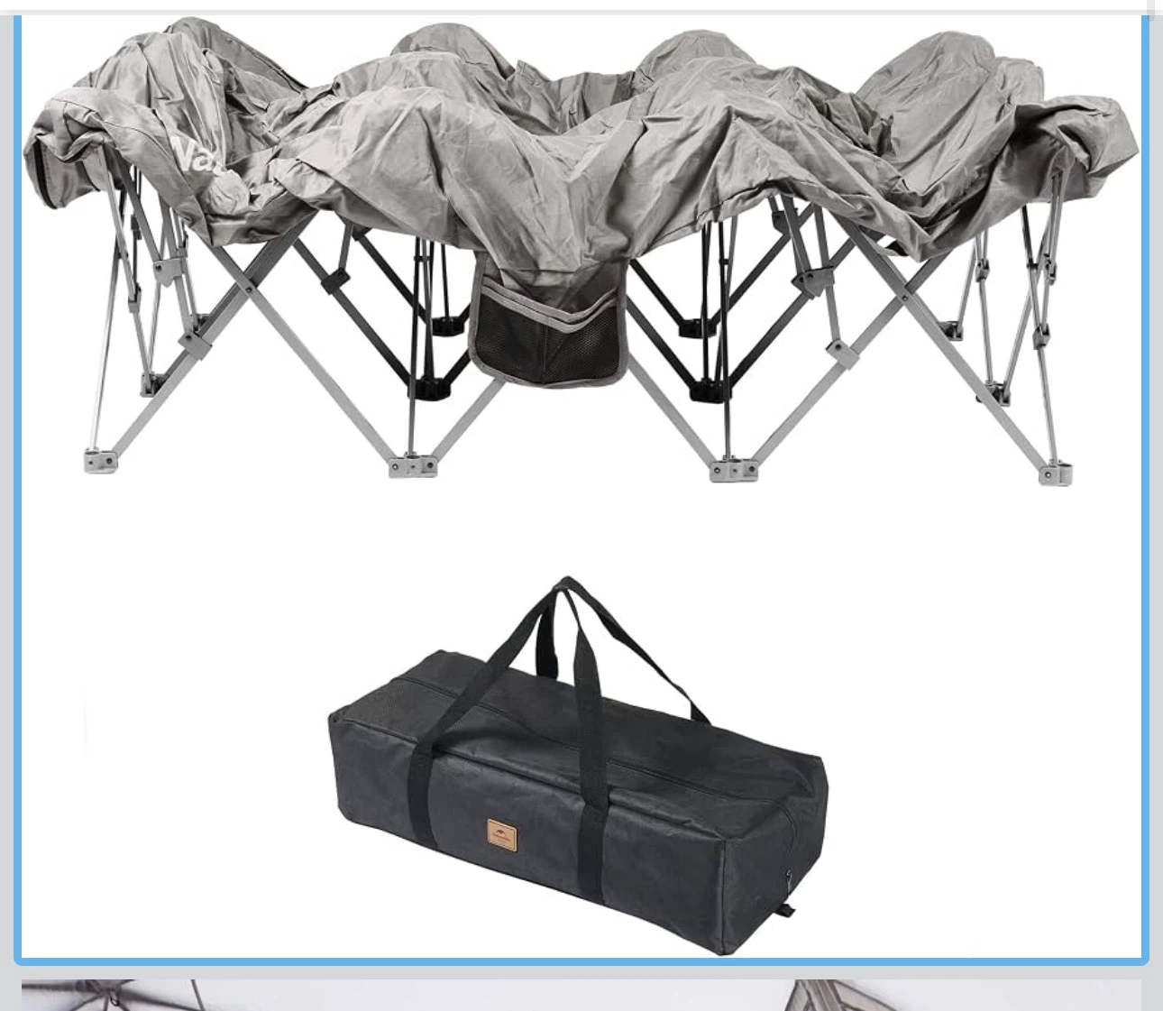 Folding Camping Cot,2 person