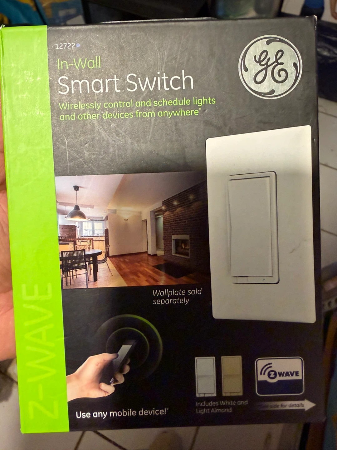 GE Z-Wave In-Wall Smart Switch 12722
