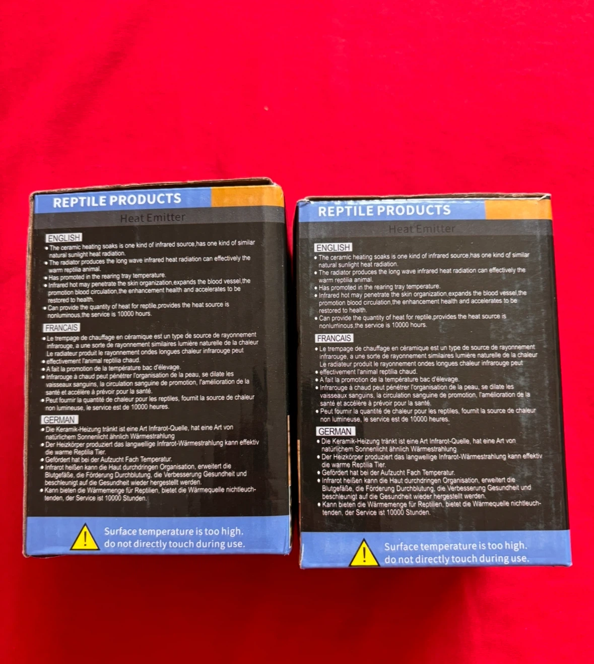 2 Ceramic Heat Emitters for Reptiles - photo 2