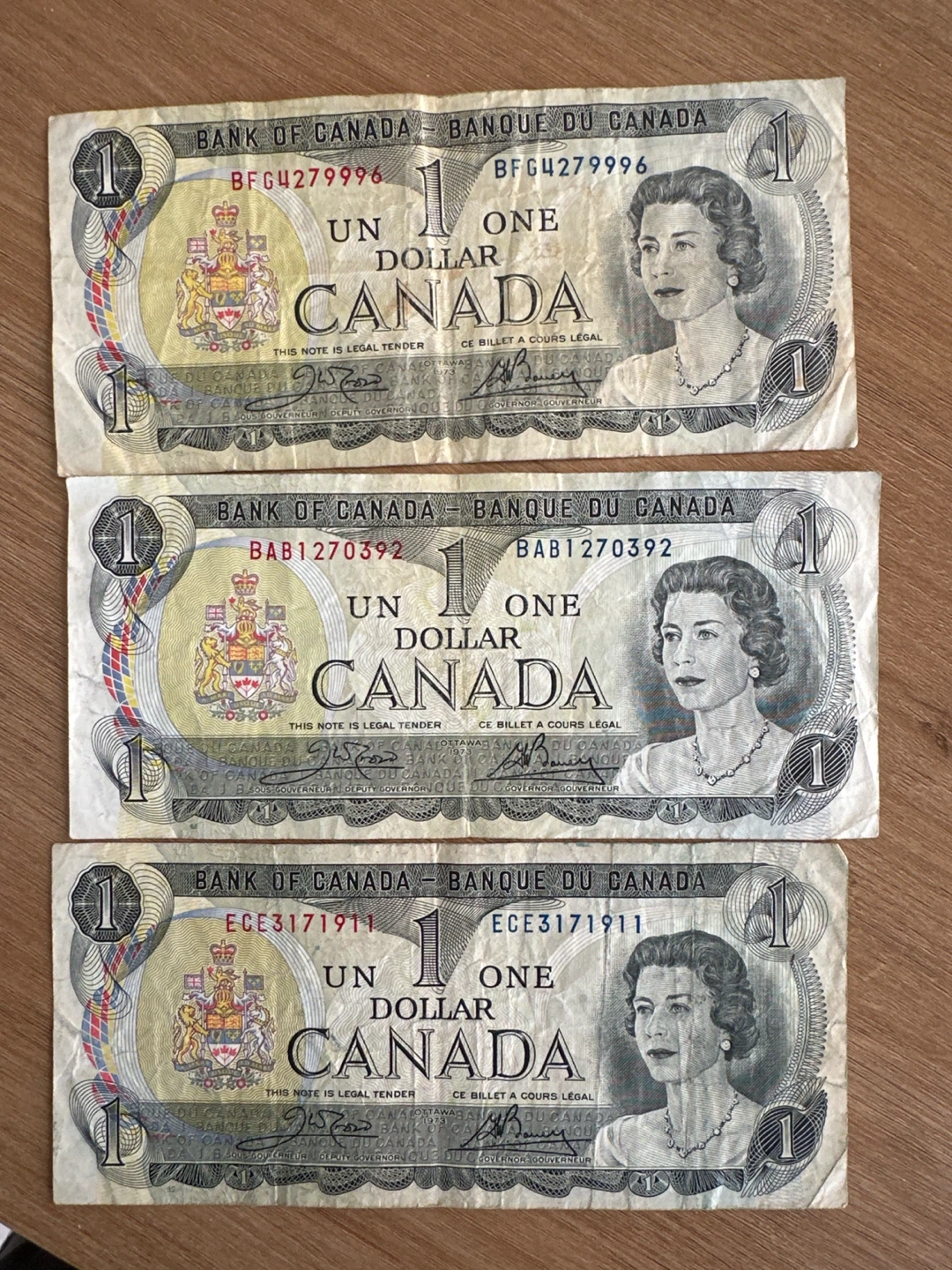 Three 1973 Canada
