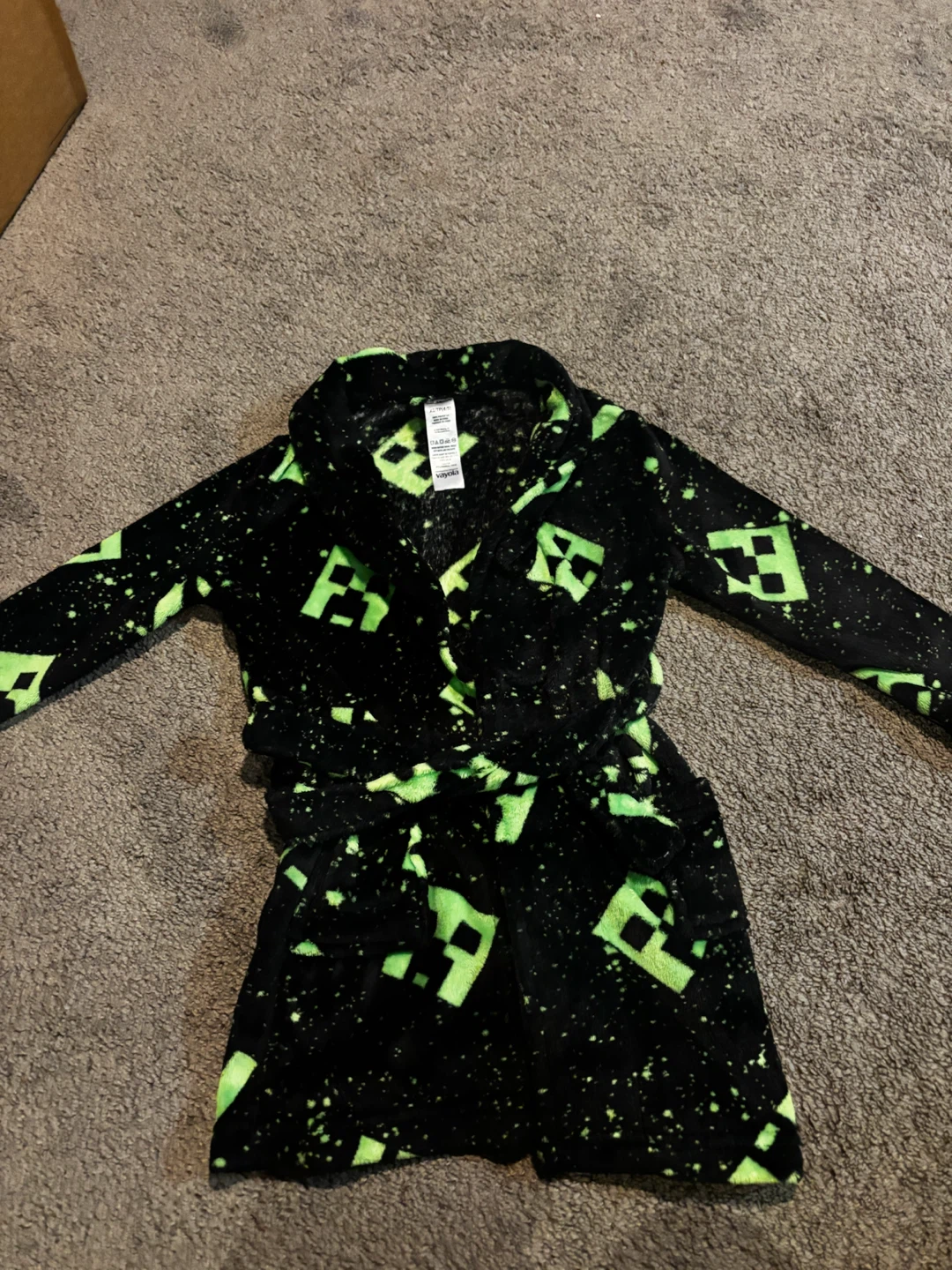 Minecraft Kids Bathrobe Size XS (4/5)