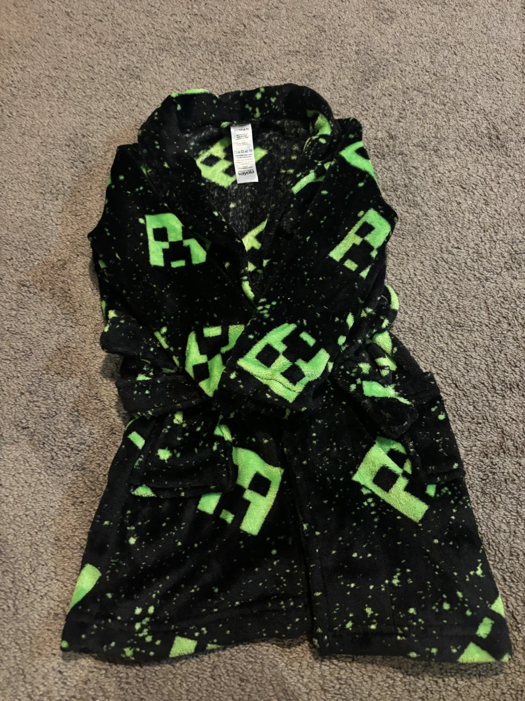 Minecraft Kids Bathrobe Size XS (4/5) - photo 3