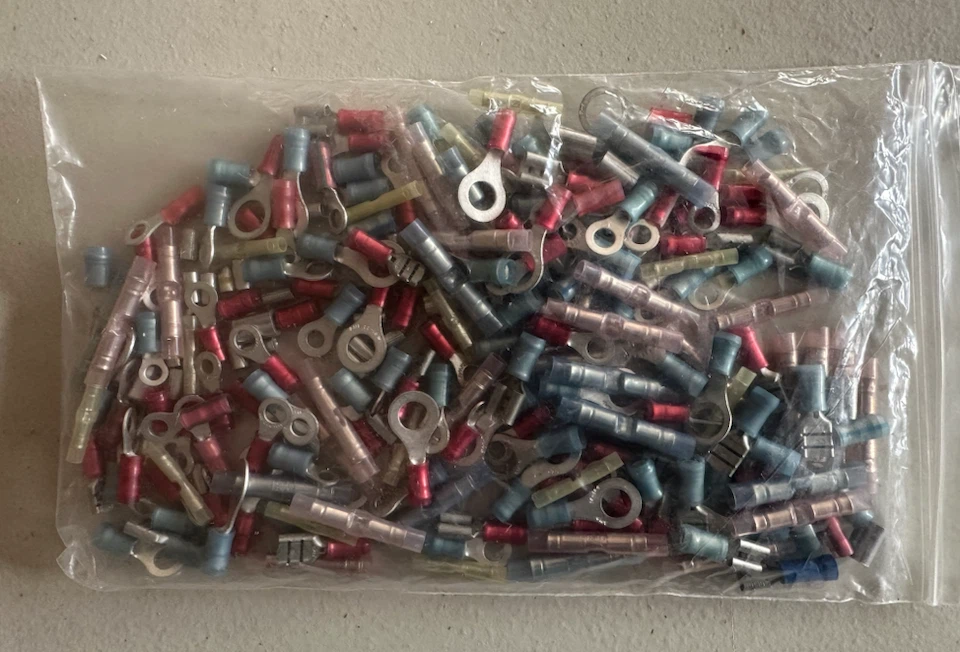 Assorted Electrical Wire Connector Terminals