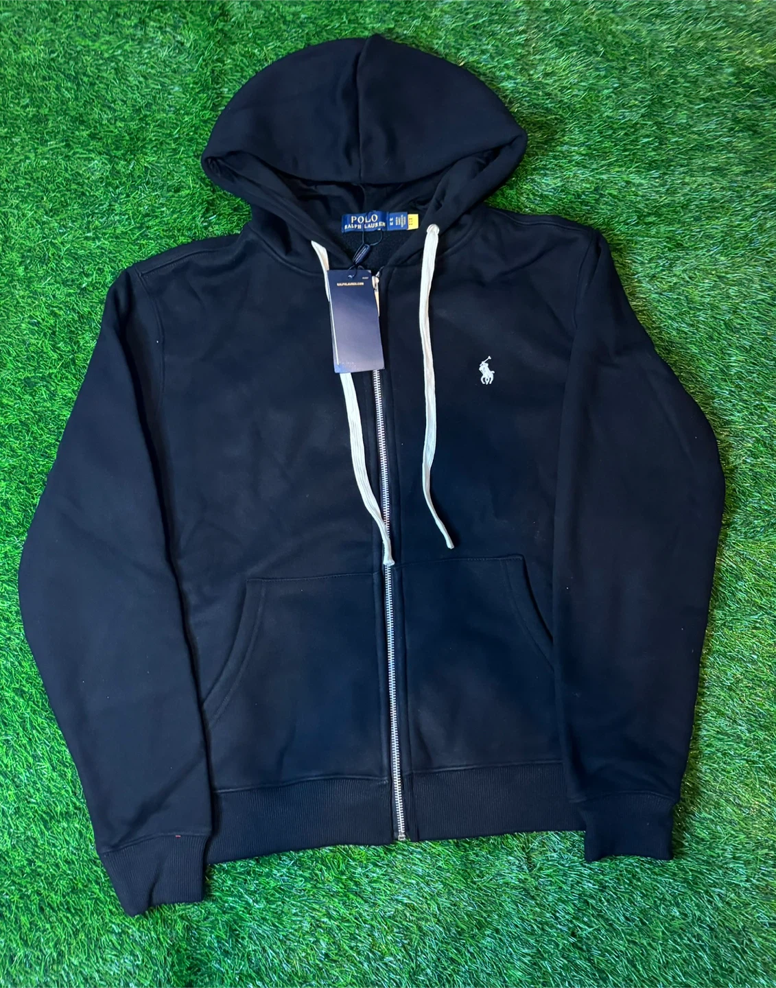 Red Logo Polo Hoodie - photo 2