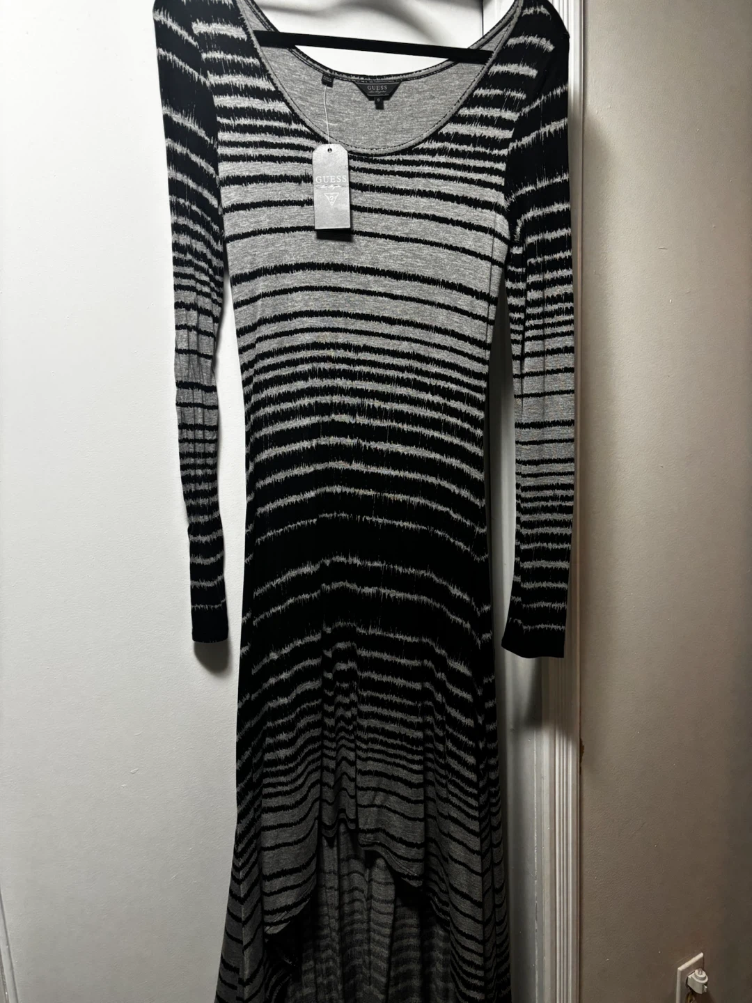 Guess Striped Long Sleeve Dress - photo 2