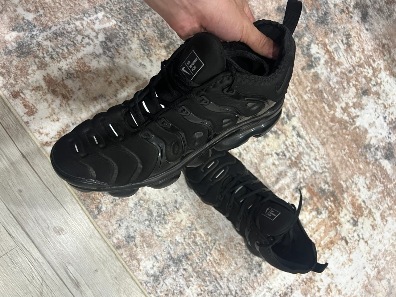 Nike Air VaporMax Plus Black Sneakers - photo 2