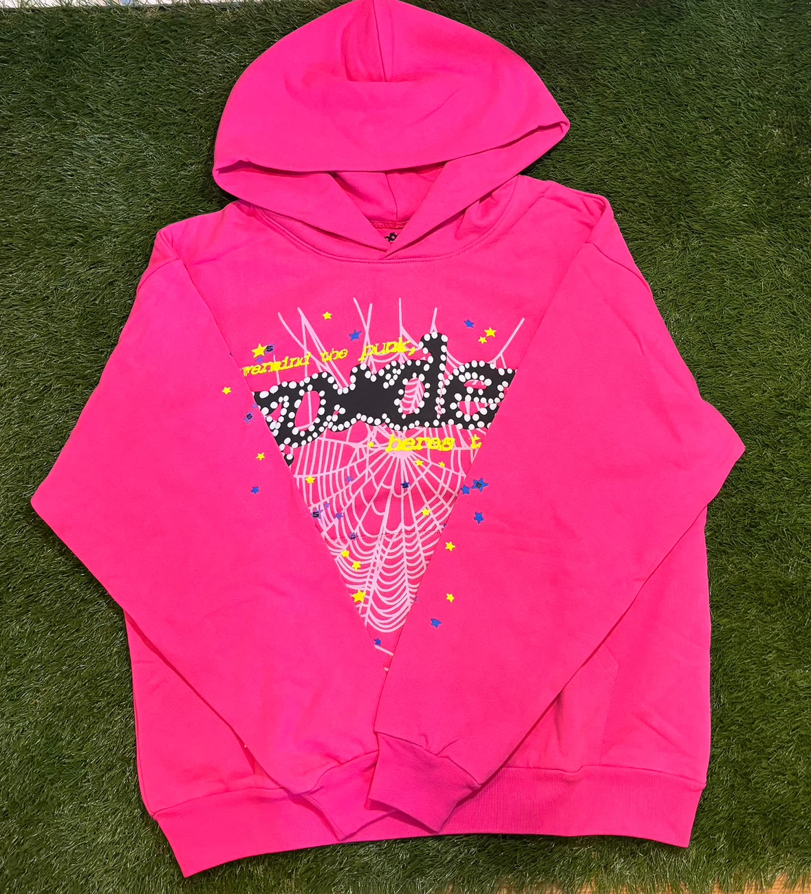 Pink Sp*der Hoodi V2 ( Heavy Weight ) - photo 2