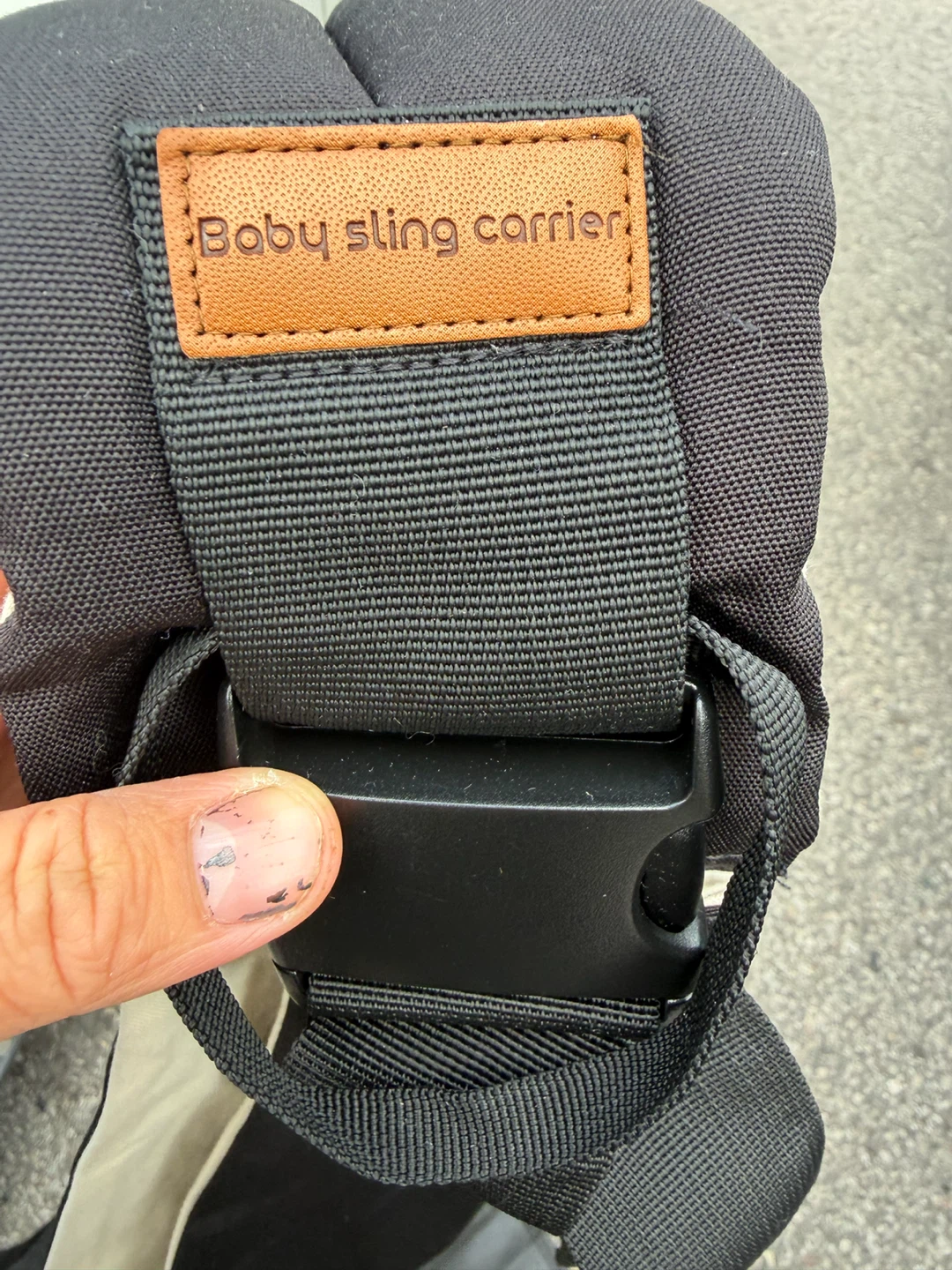 Baby Sling Carrier with Adjustable Straps - photo 5