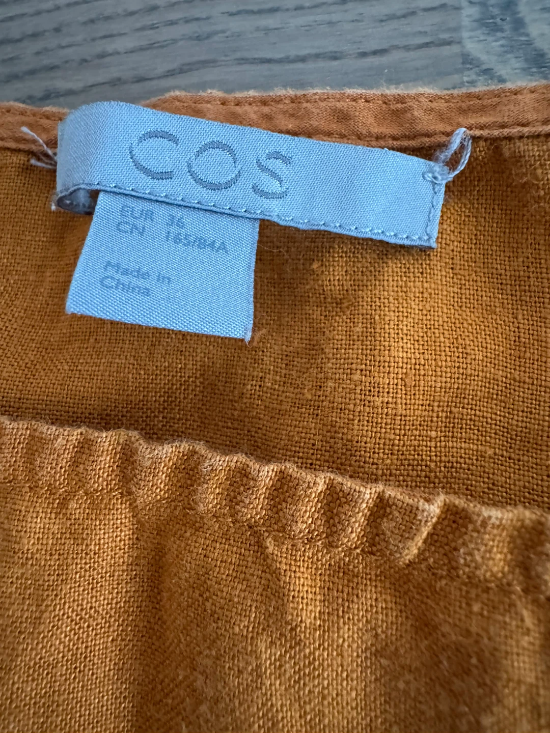 Designer’s COS linen blend top - photo 3