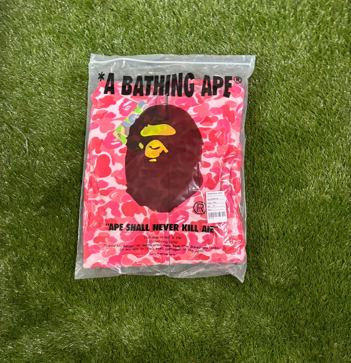 Pink Bape Hoodie
