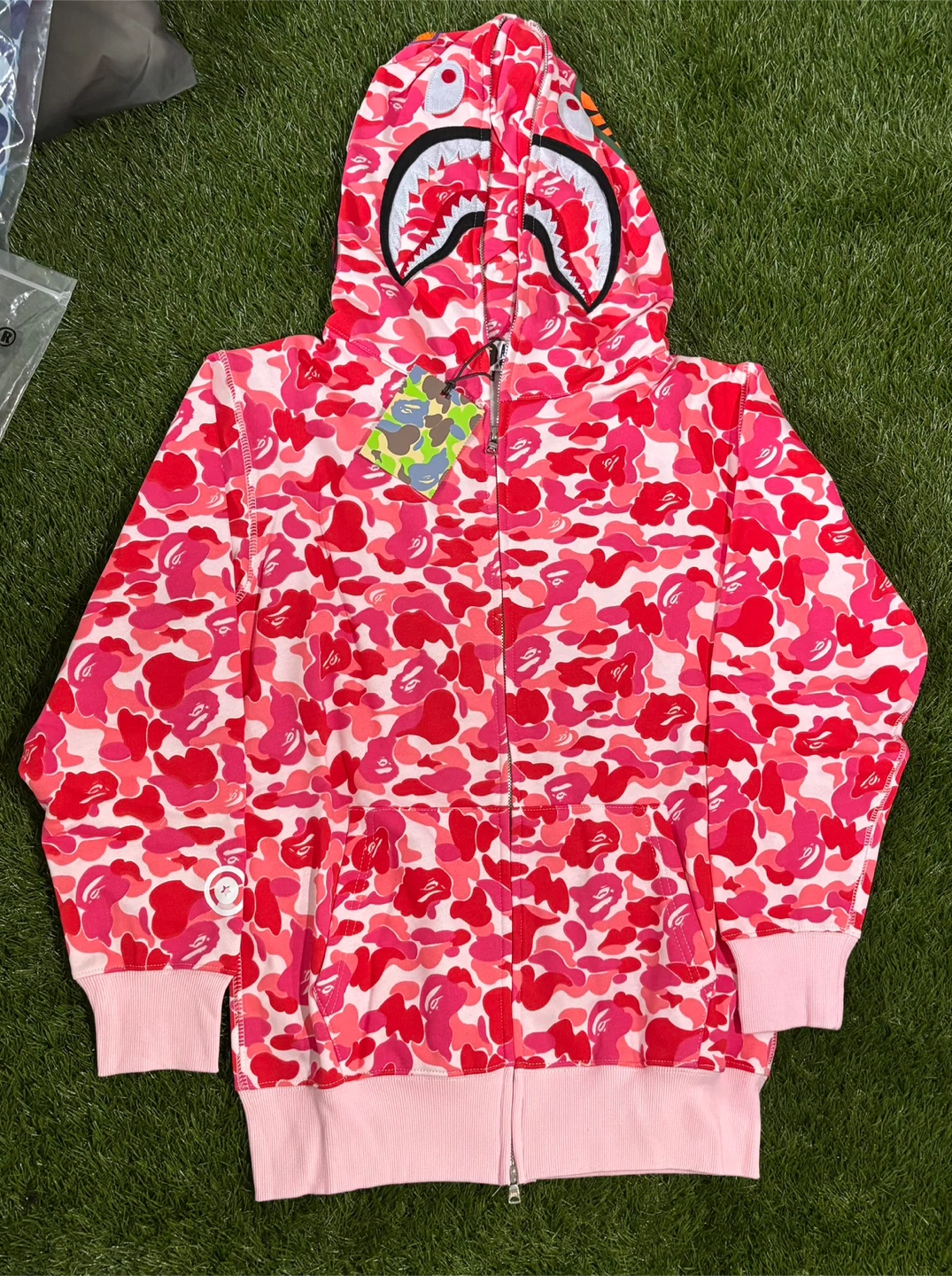 Pink Bape Hoodie - photo 2