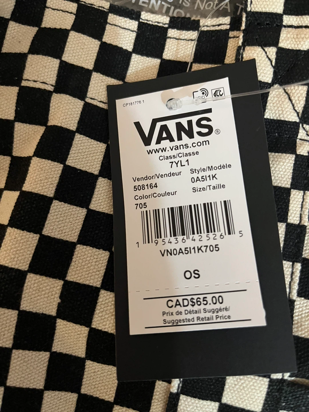 Vans Tell All Zip Tote Bag - photo 3
