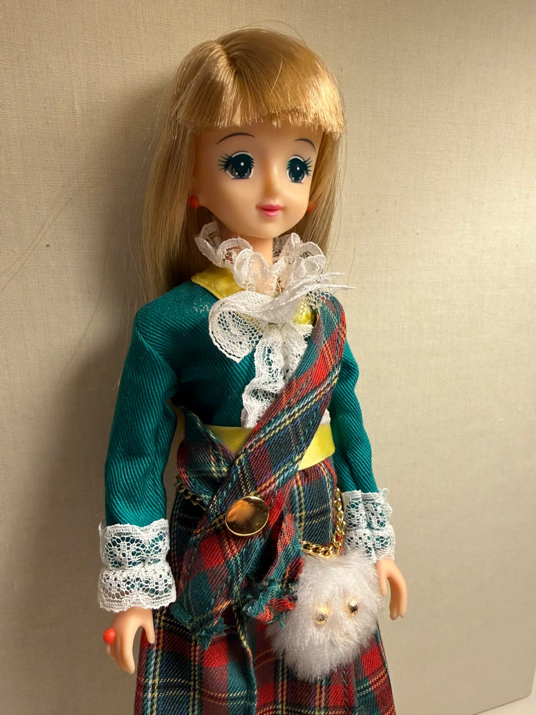 Jenny Doll in Tartan Outfit - photo 2