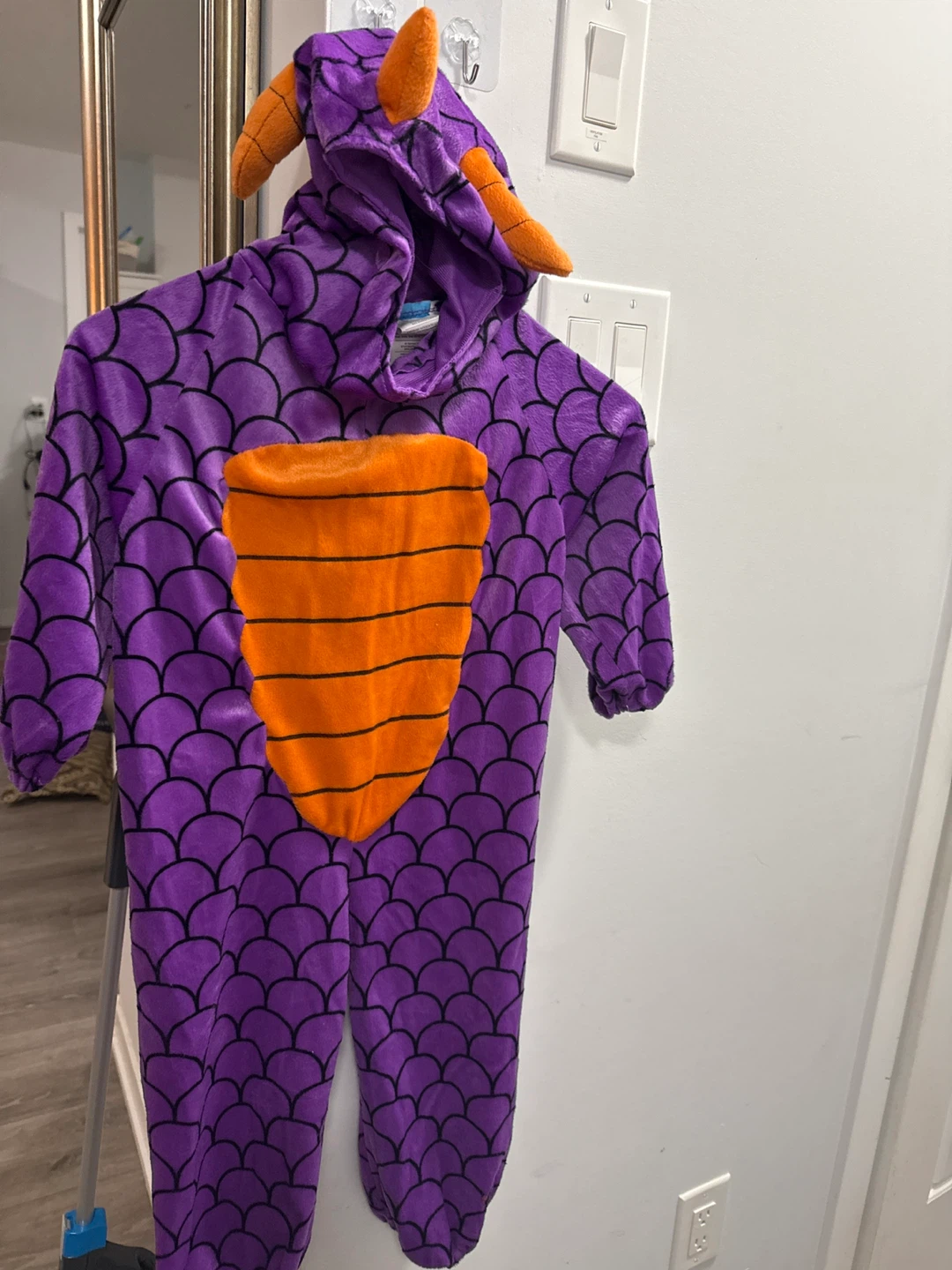 Kids Purple Dragon Costume