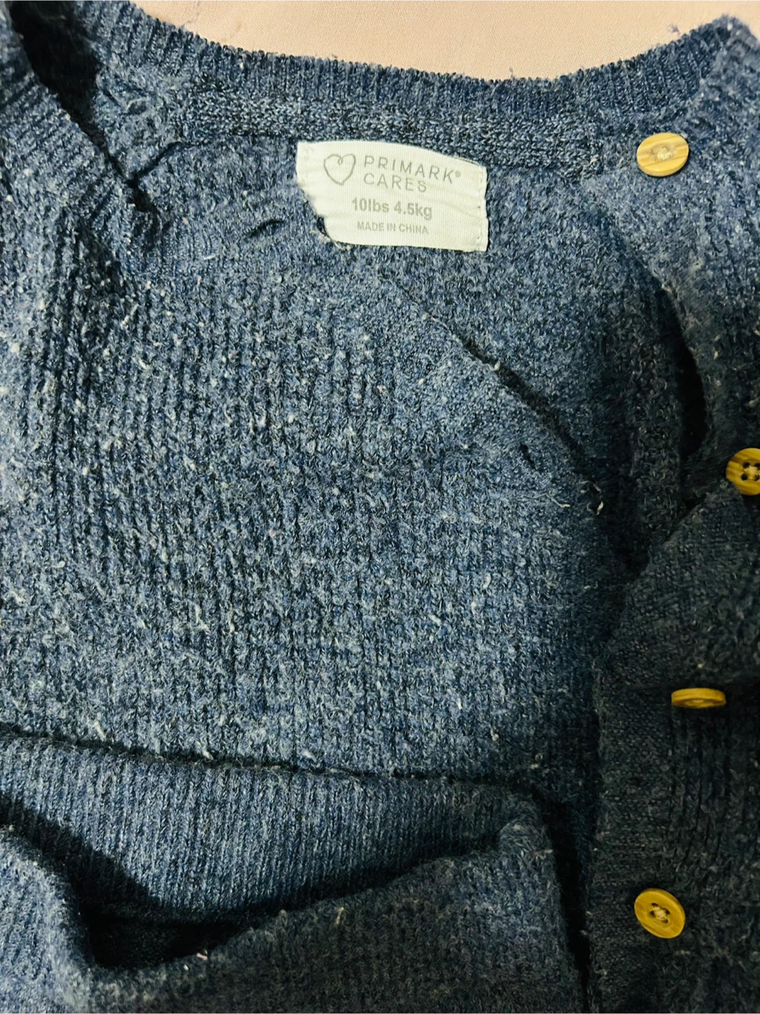 Primark Cares Blue Knit Baby Set - photo 2