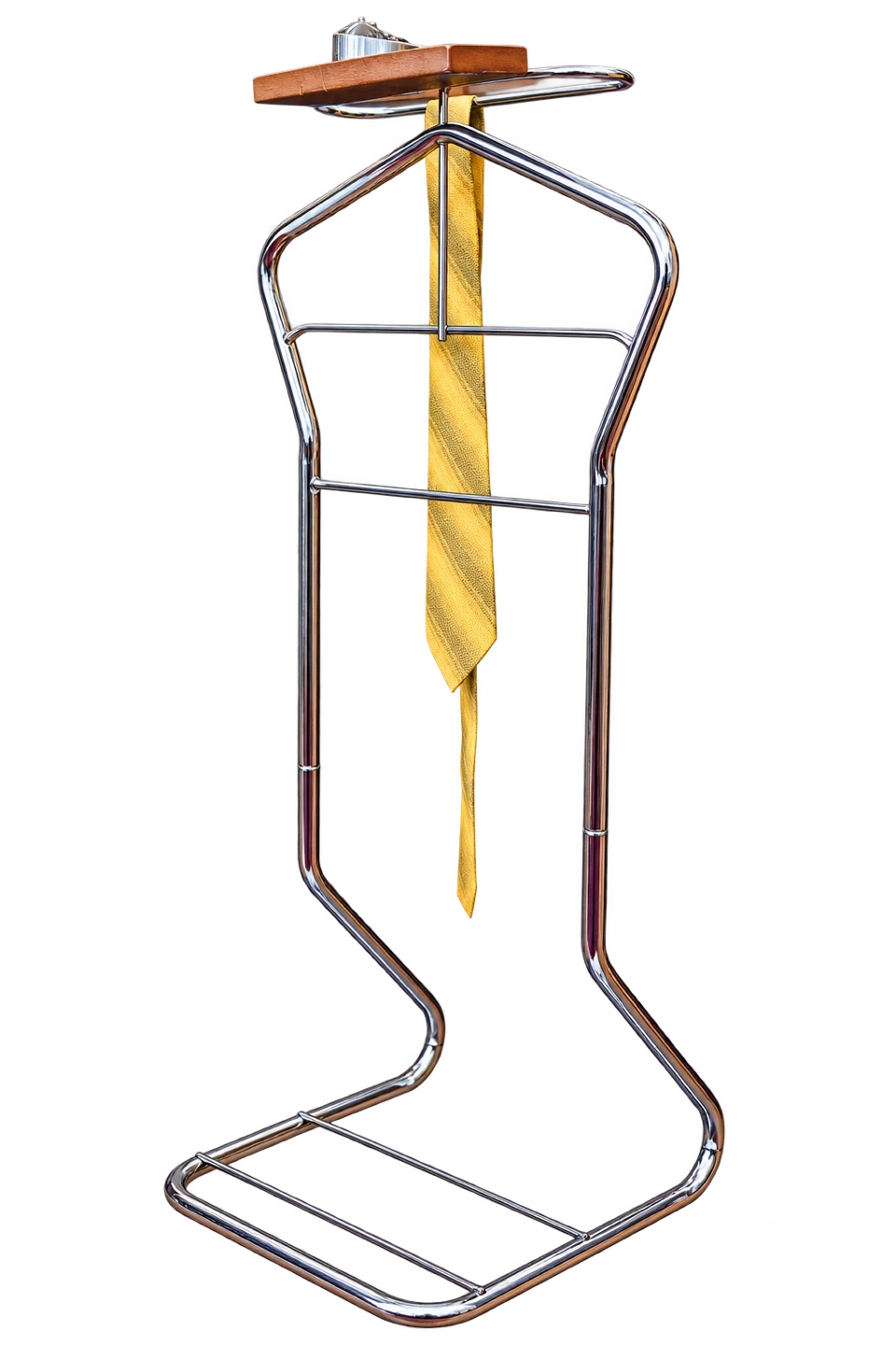 MCM Chrome Valet Stand / Suit Butler