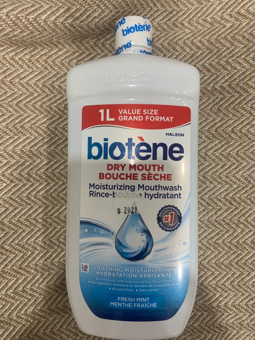 Biotène Dry Mouth Moisturizing Mouthwash 1L
