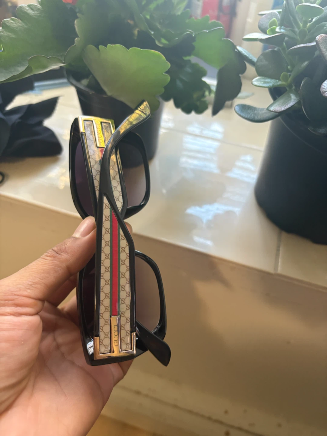 Gucci Square Frame Sunglasses