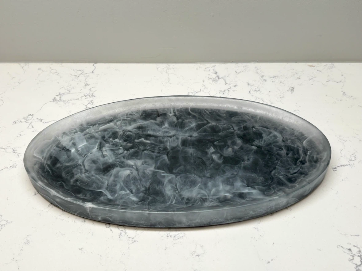 Bathroom waste bin and tray from resin - photo 5