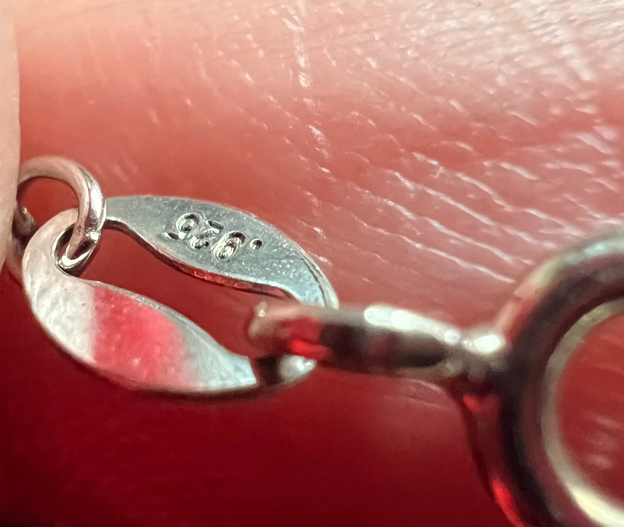 925 Silver and 10k Gold diamond necklace - photo 3