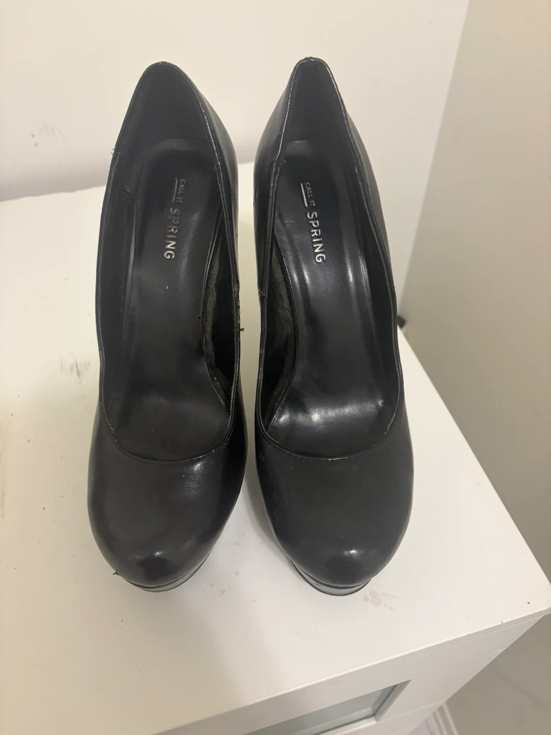 Call It Spring Black High Heel Pumps