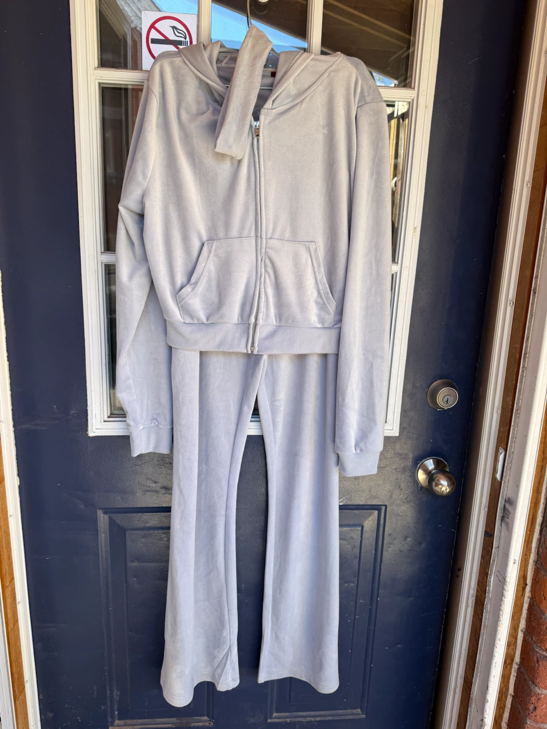 Since Forever Velour Tracksuit Set