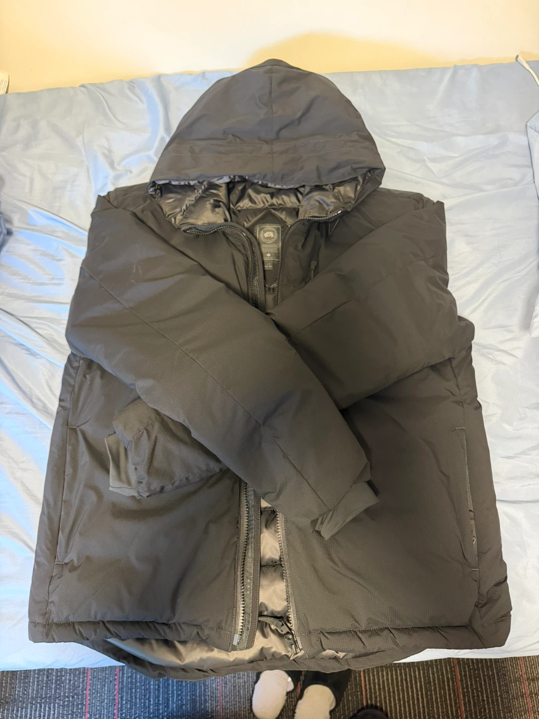 Canada Goose Black Hooded Jacket
