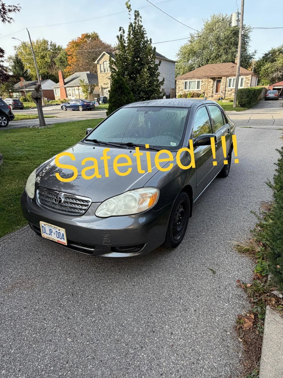 Corolla Toyota 2006 low KM