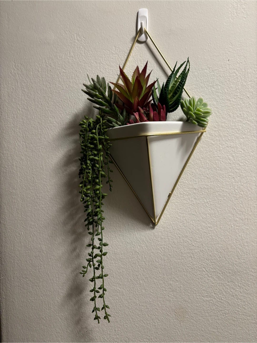 Wall Decor Set with Planters, Mirror, and Art Print - photo 3