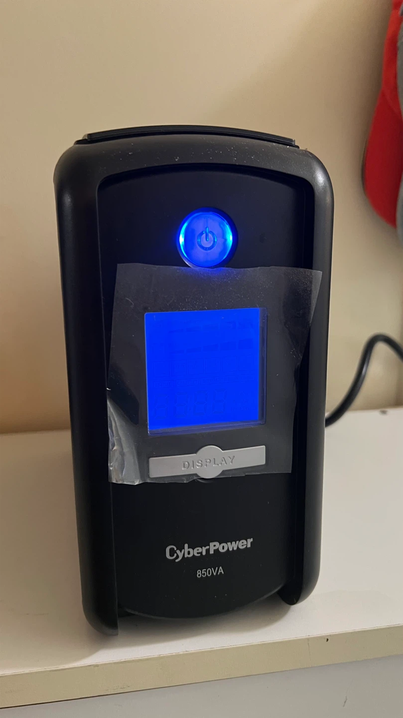 CyberPower 850VA Uninterruptible Power Supply