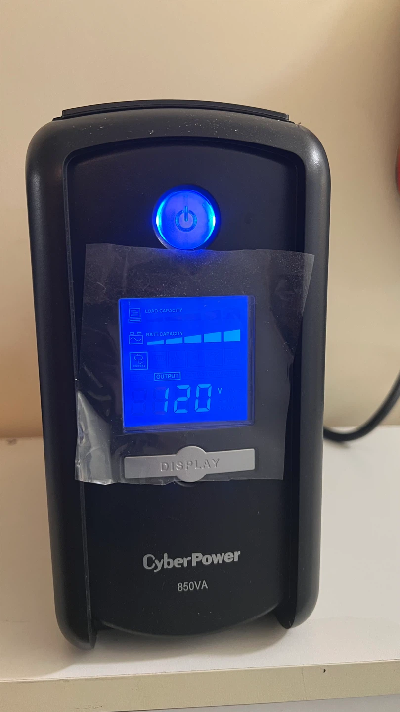 CyberPower 850VA Uninterruptible Power Supply - photo 2