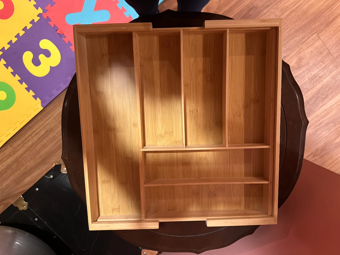 Expandable Bamboo Cutlery Drawer Organizer - photo 4
