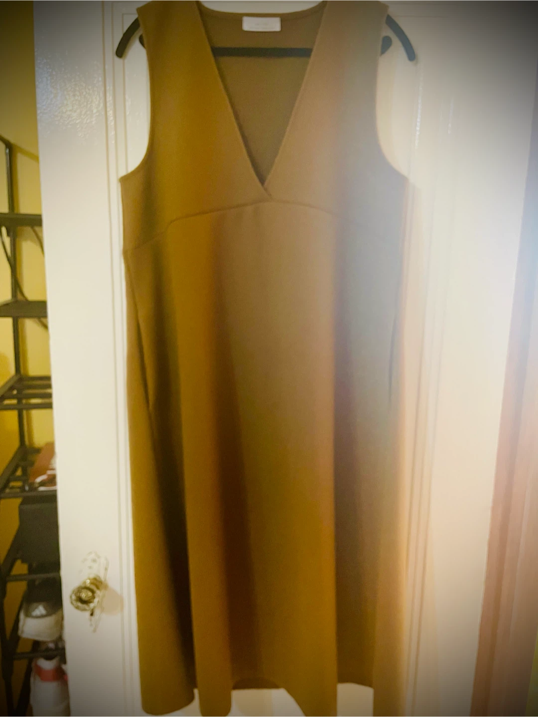 Oak + Fort Sleeveless V-Neck Fall/Winter Dress - photo 2