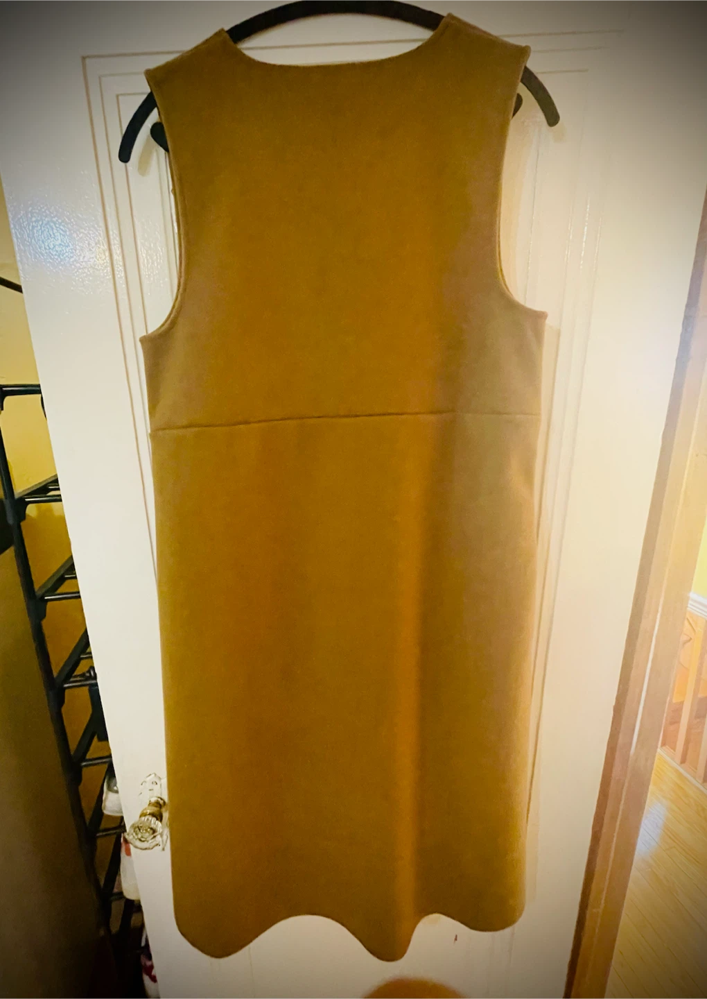 Oak + Fort Sleeveless V-Neck Fall/Winter Dress - photo 4
