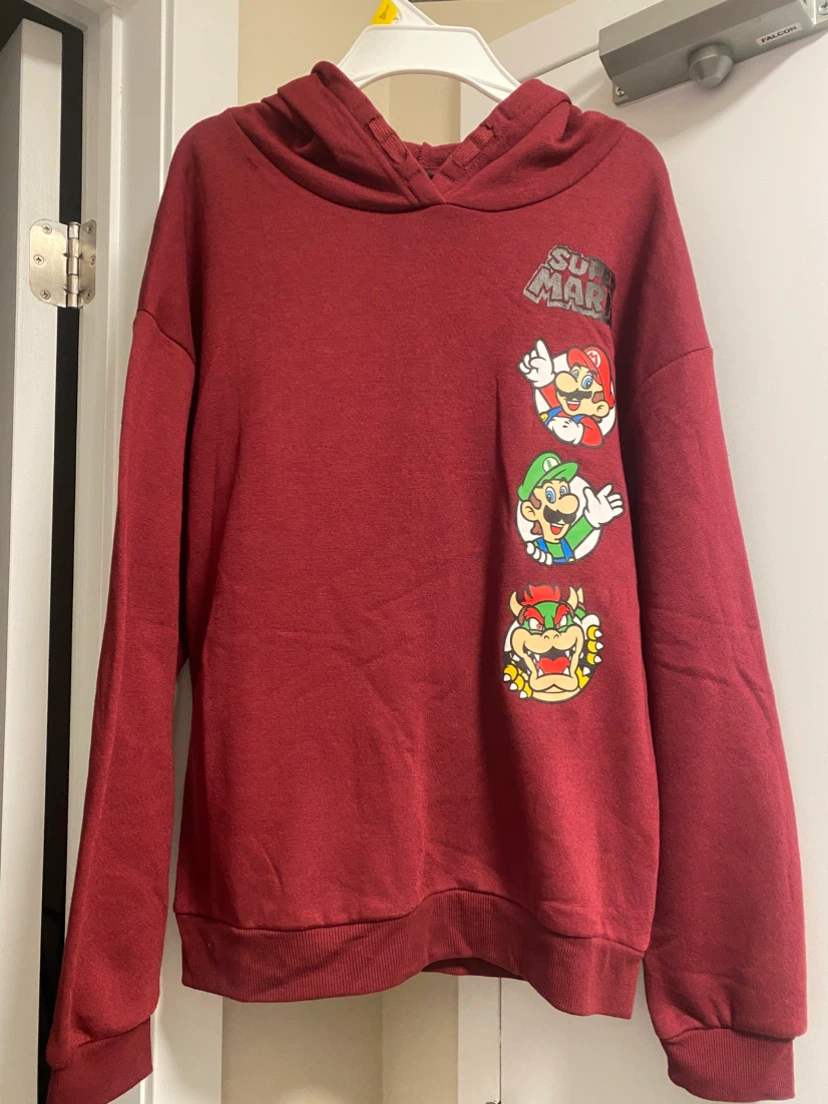 New Super Mario Fleece Hoodie