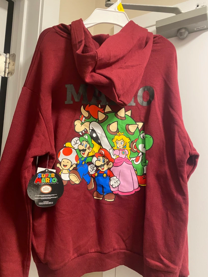 New Super Mario Fleece Hoodie - photo 3