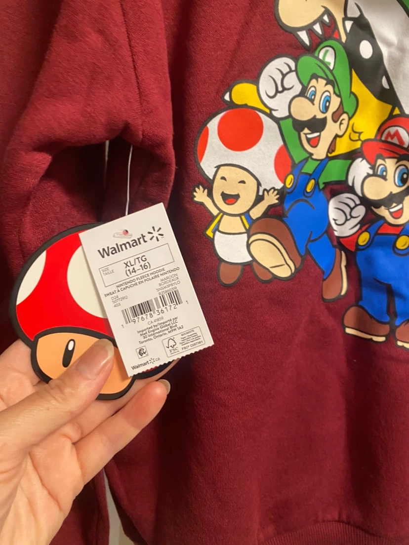 New Super Mario Fleece Hoodie - photo 4