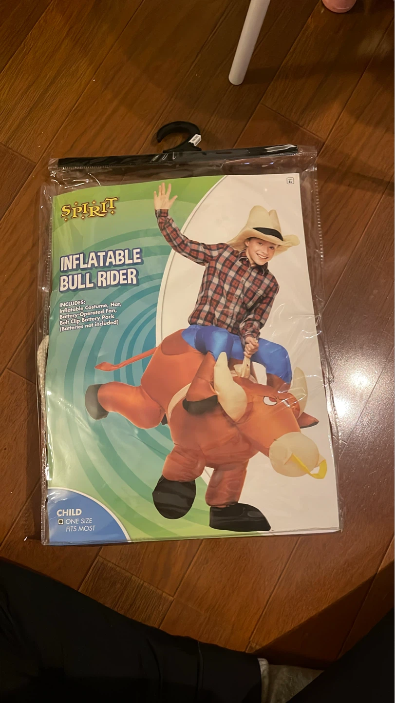 Spirit Inflatable Bull Rider Child Costume