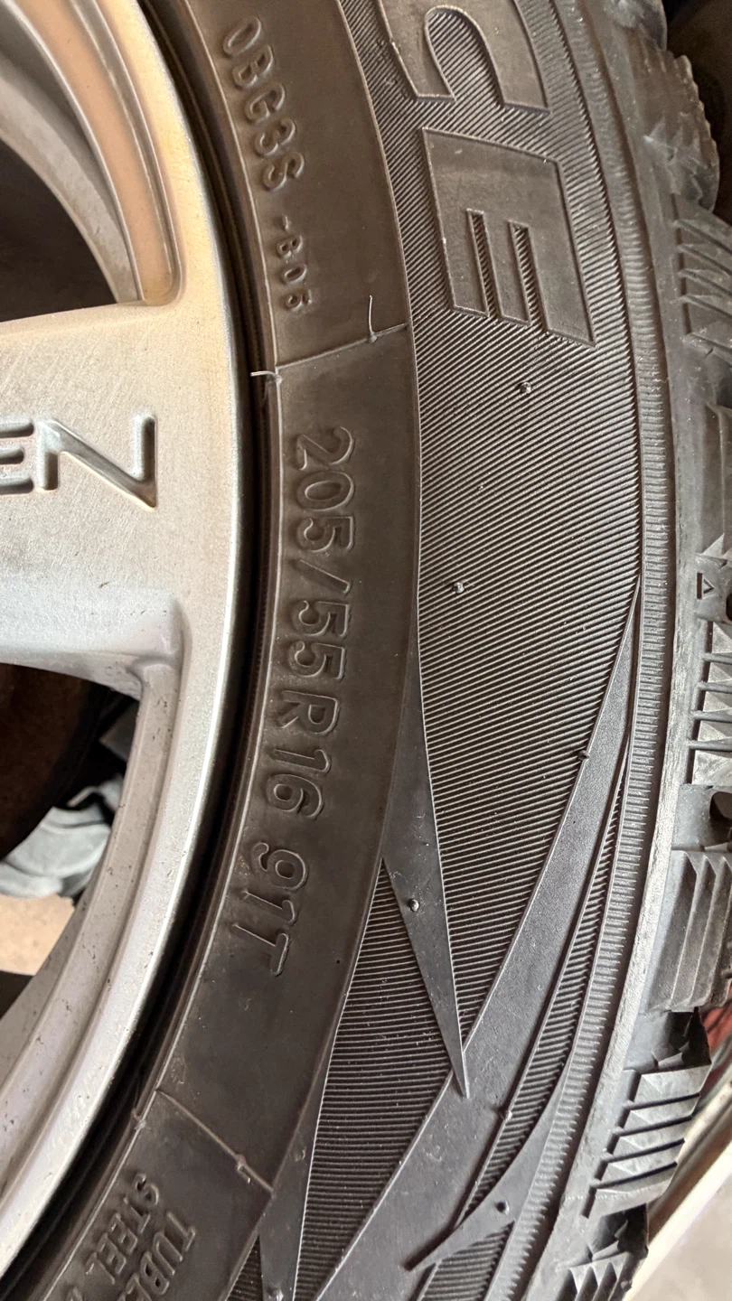 Winter Tires Brand - Toyo Observe G3-Ice tires on Touren rims - photo 3
