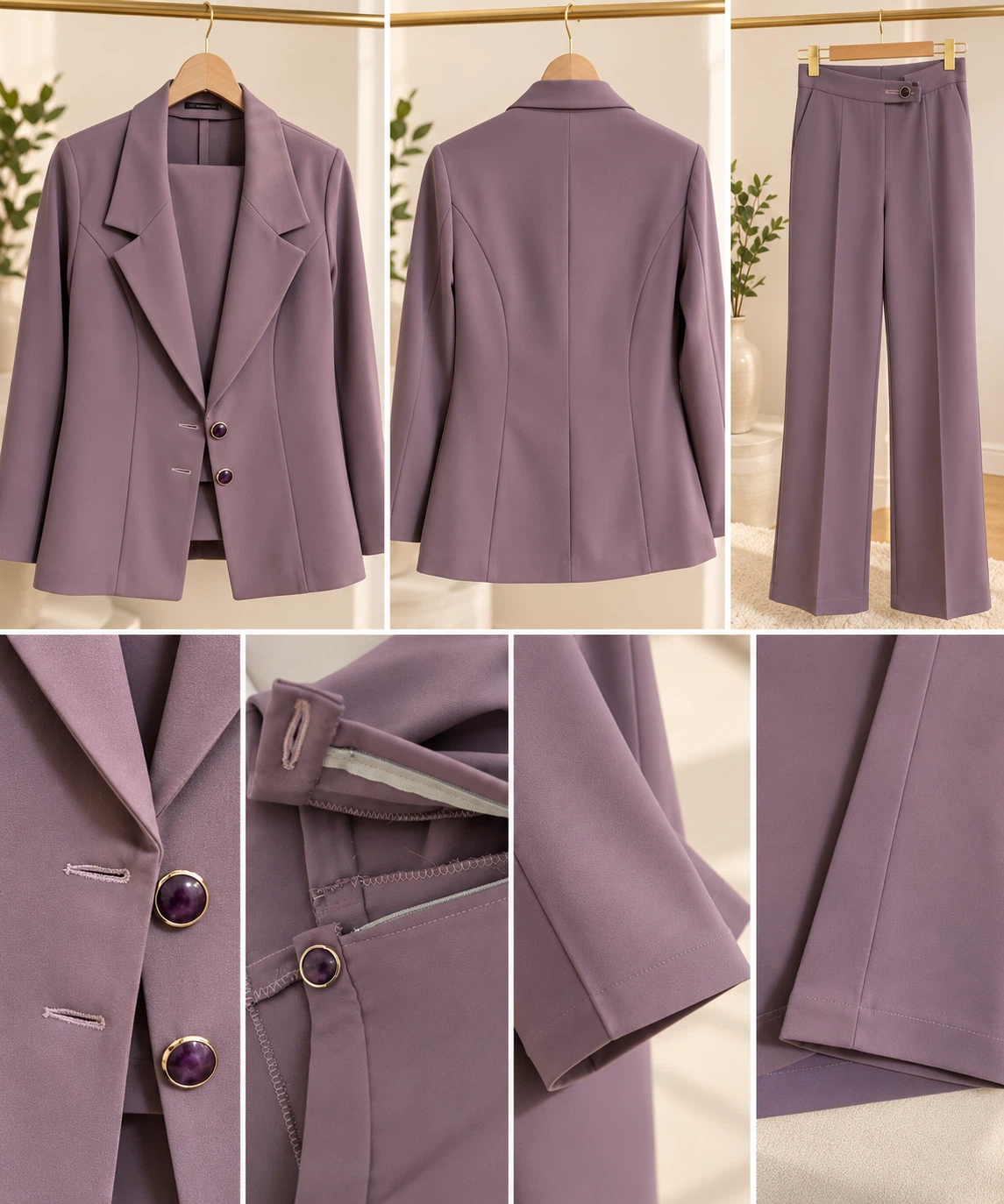 Elegant Handmade 3-Piece Women’s Suit – Size M - photo 4
