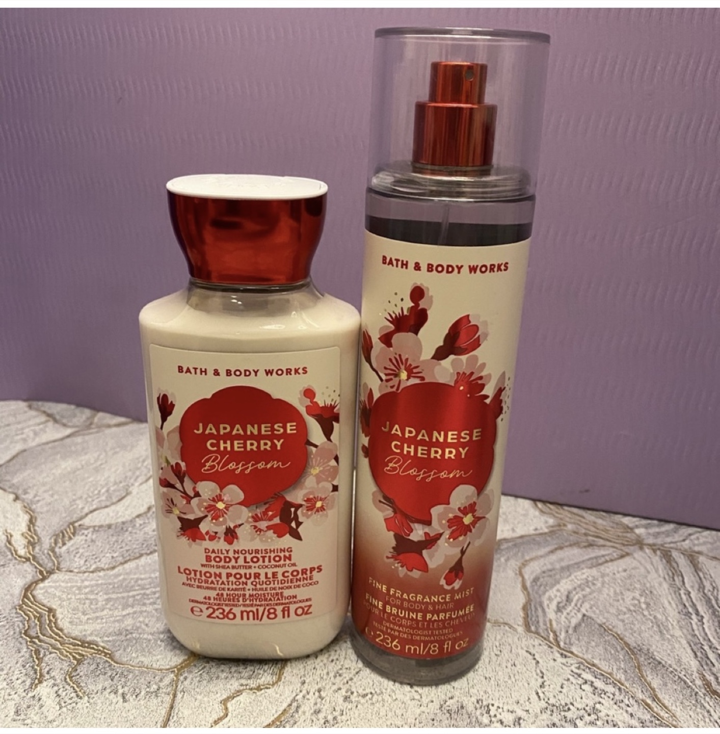 Bath & Body Works Japanese Cherry Blossom Set