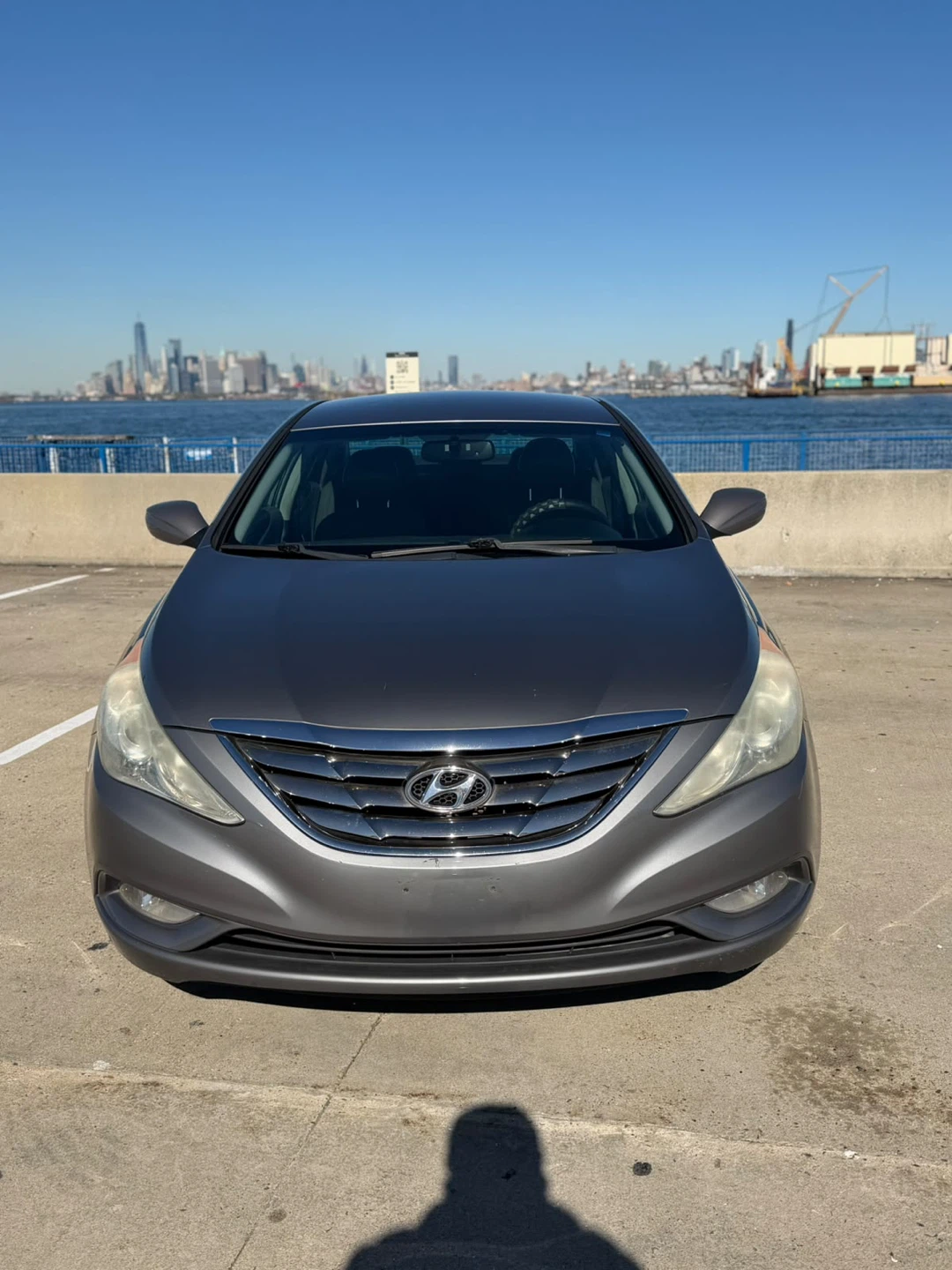 Gray Hyundai Sonata 2.0T