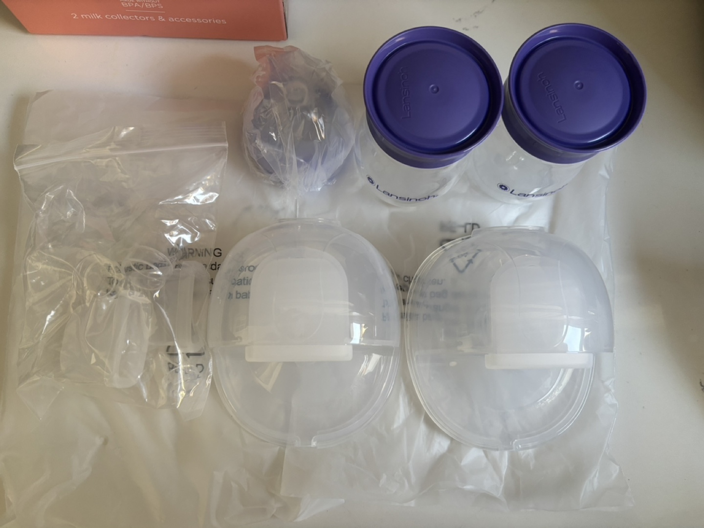 Lansinoh DiscreetDuo Extra Pumping Set - photo 2