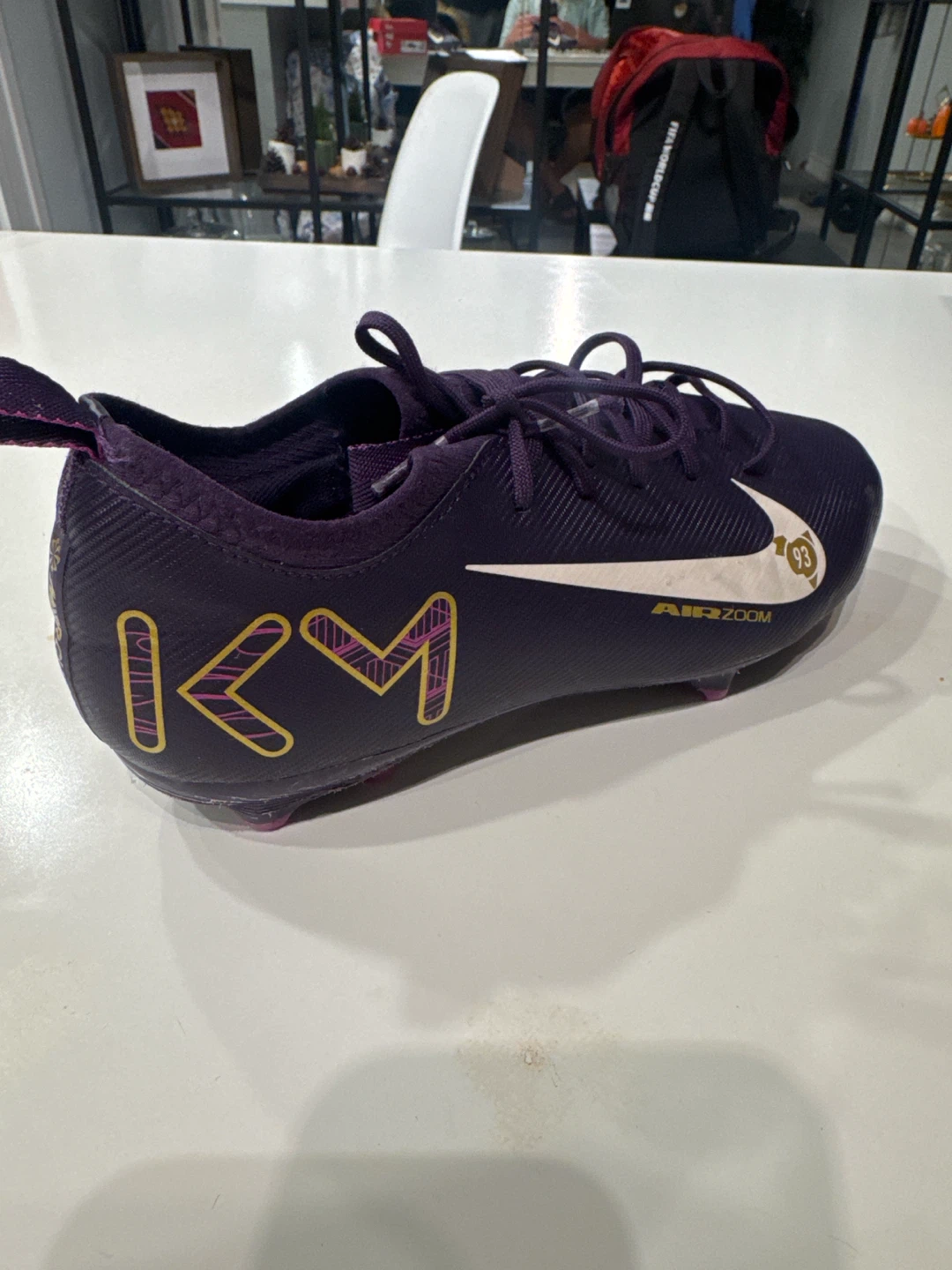 Nike Air Zoom Mercurial Mbappé Soccer Cleats - photo 3